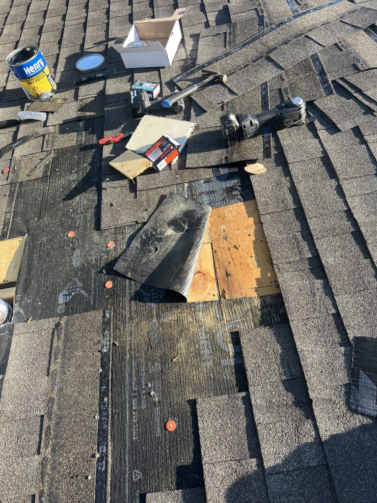 Commercial property exterior maintenance and cleaning work